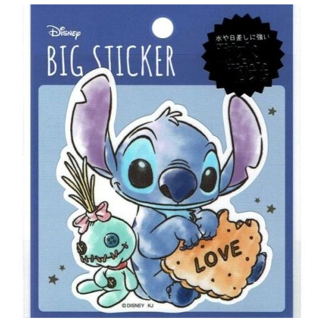 Kamio Japan Disney Stitch Big Sticker