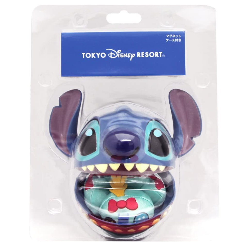 Tokyo Disney Resort Stitch Magnet 3 (With Case)