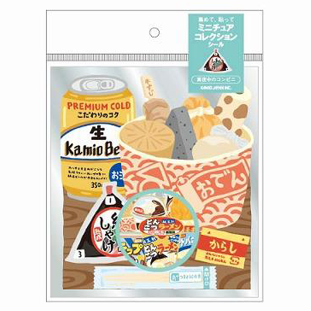 Kamio Japan Convenience Store Flake Seal Sticker