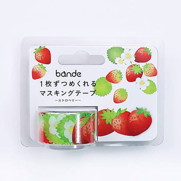 Bande Strawberry Masking Tape