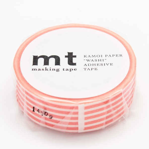 MT Masking Tape - Stripe Orange