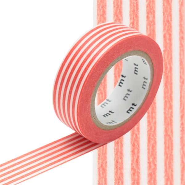 MT Masking Tape - Stripe Orange