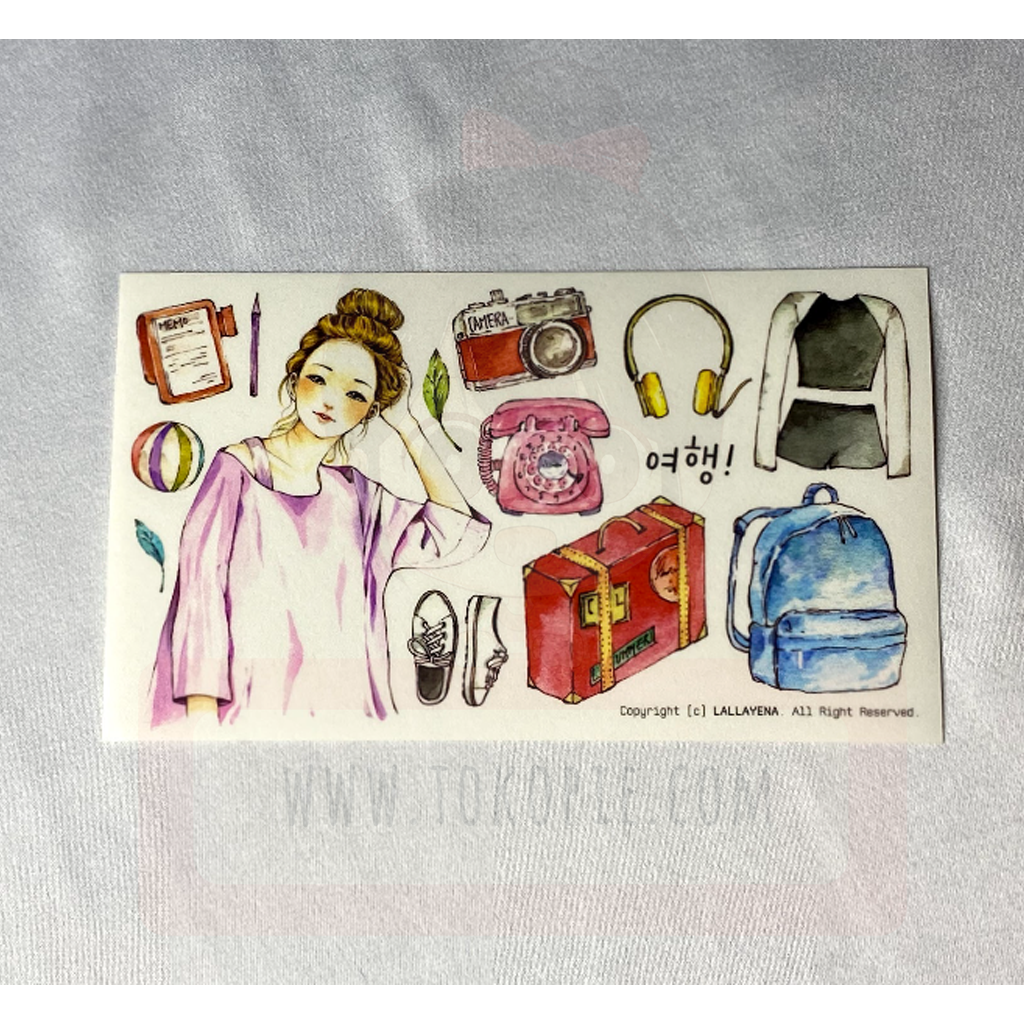 Lallayena Decoration Sticker - Girl&#39;s Stuff
