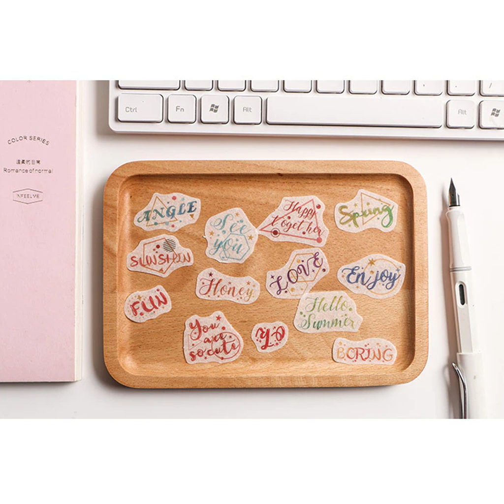 Infeel.me Subtitle Words Deco Stickers