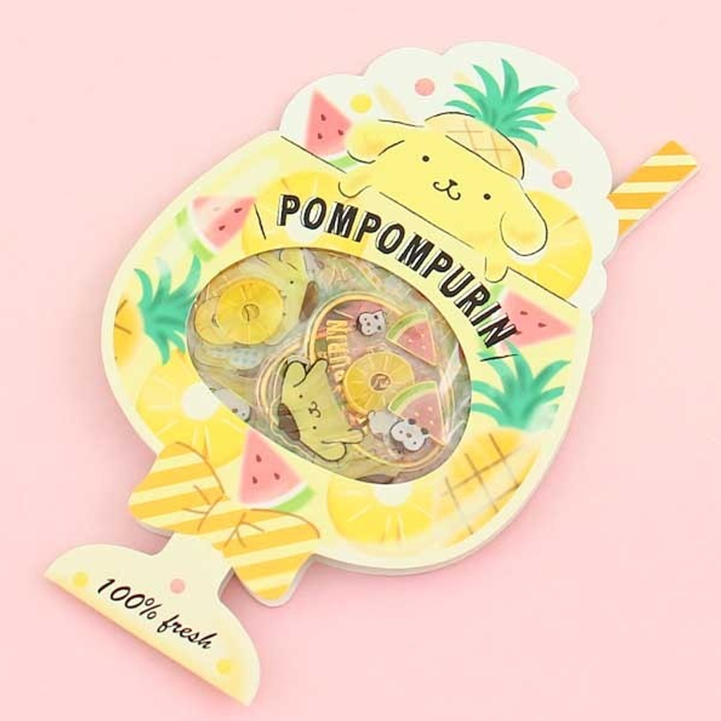 Sticker Pompompurin Summer Drink