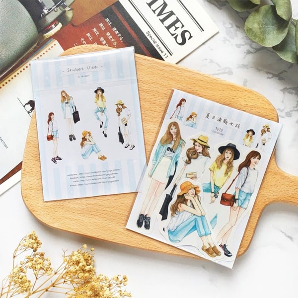 Yuyu Dream Flake Sticker - Summer Fresh