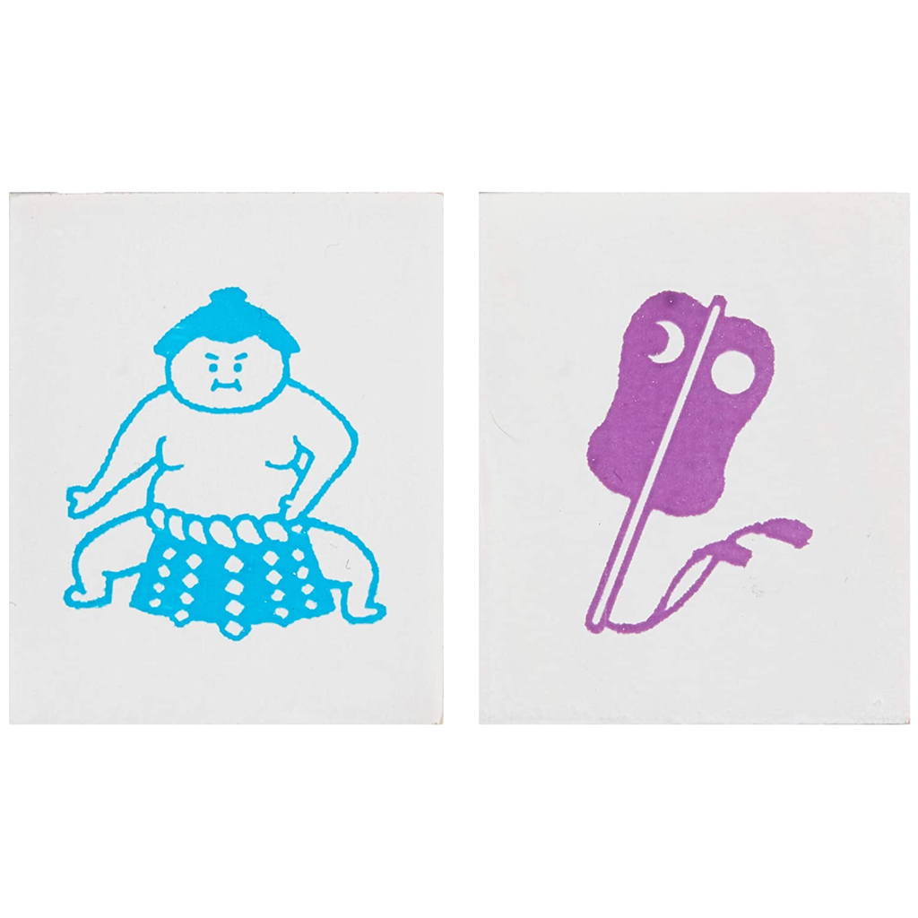 Kodomo No Kao Japan Mini Stamp - Sumo