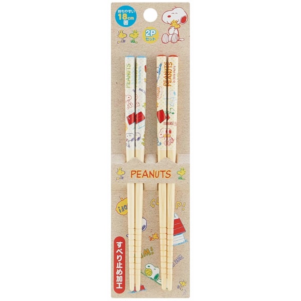 Peanuts Snoopy Bamboo Chopsticks