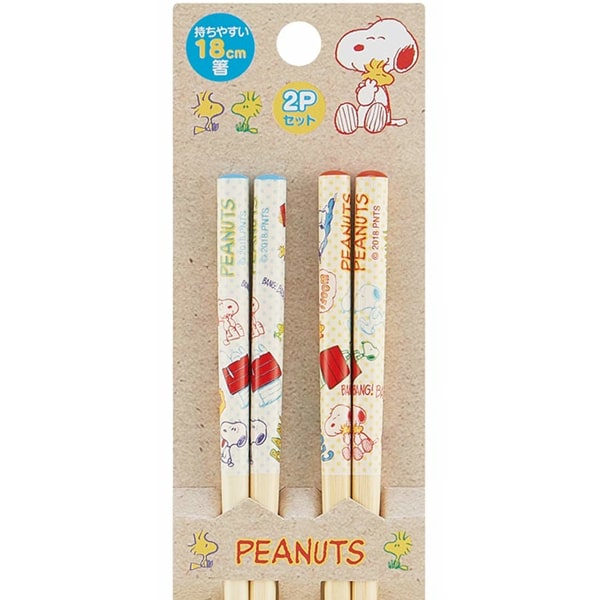 Peanuts Snoopy Bamboo Chopsticks