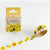 Round Top Masking Tape Flower Series Yellow