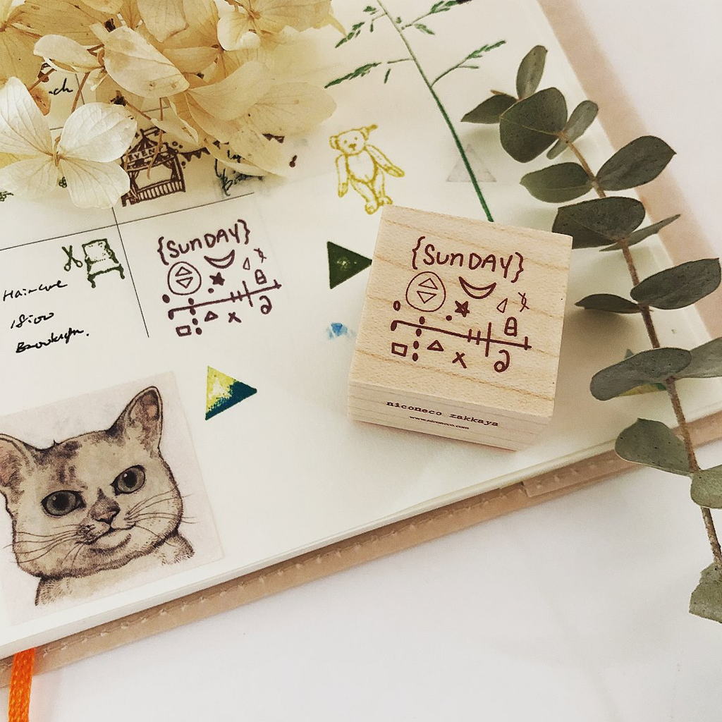 Nico Neco Original Japanese Rubber Stamp Vol. 3 No. 2