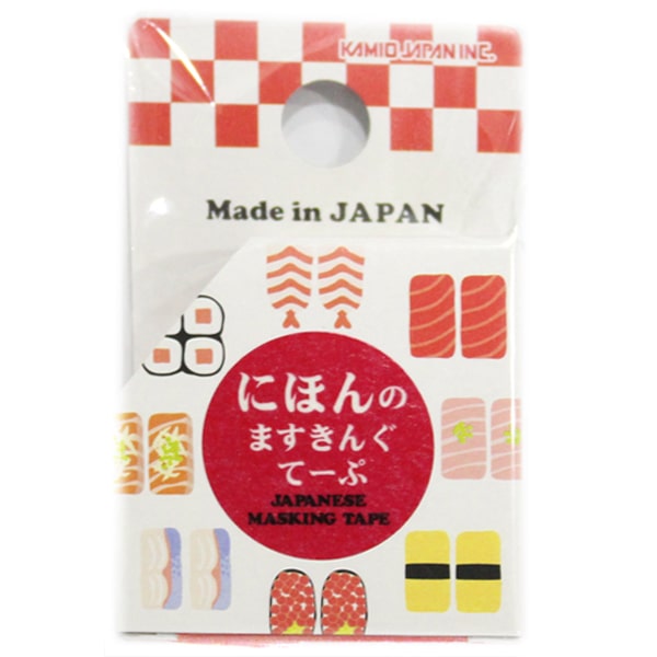 Kamio Japan Masking Tape Sushi