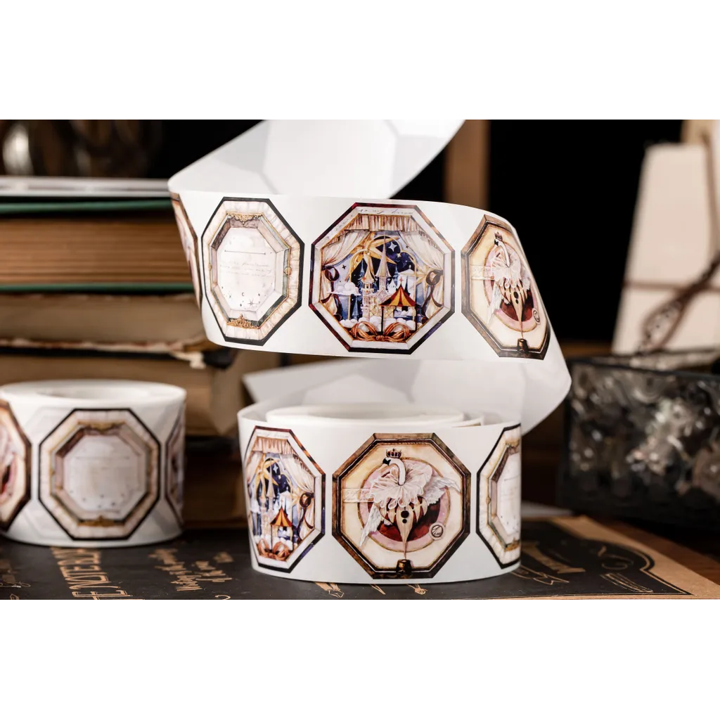 Reco Studio Roll Sticker Swan Kingdom