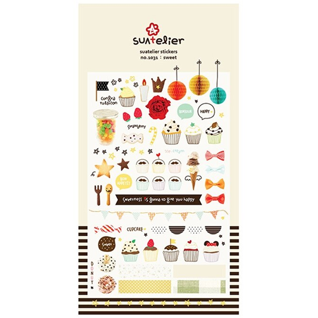 Suatelier Stickers Sweet