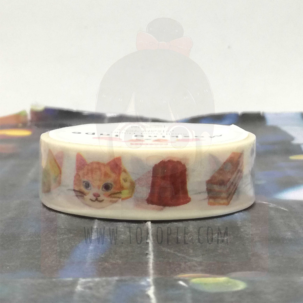 Cat And Sweets Masking Tape