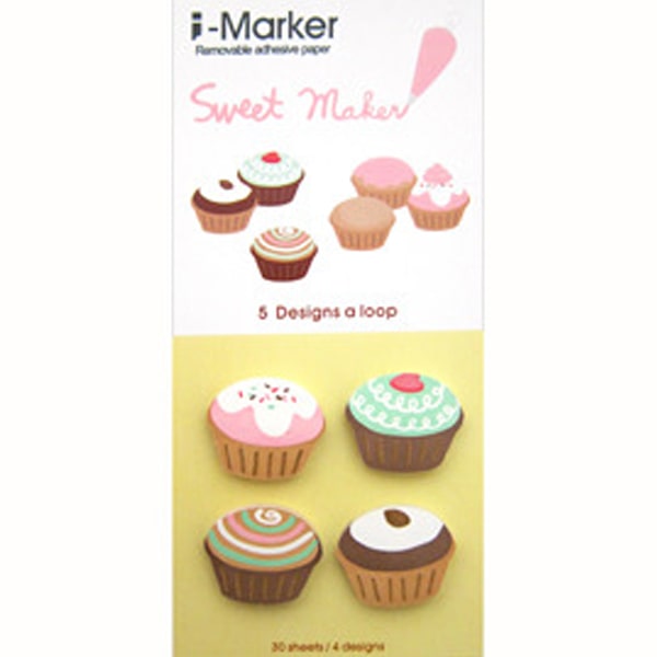 Sticky Note I - Marker Food Themes