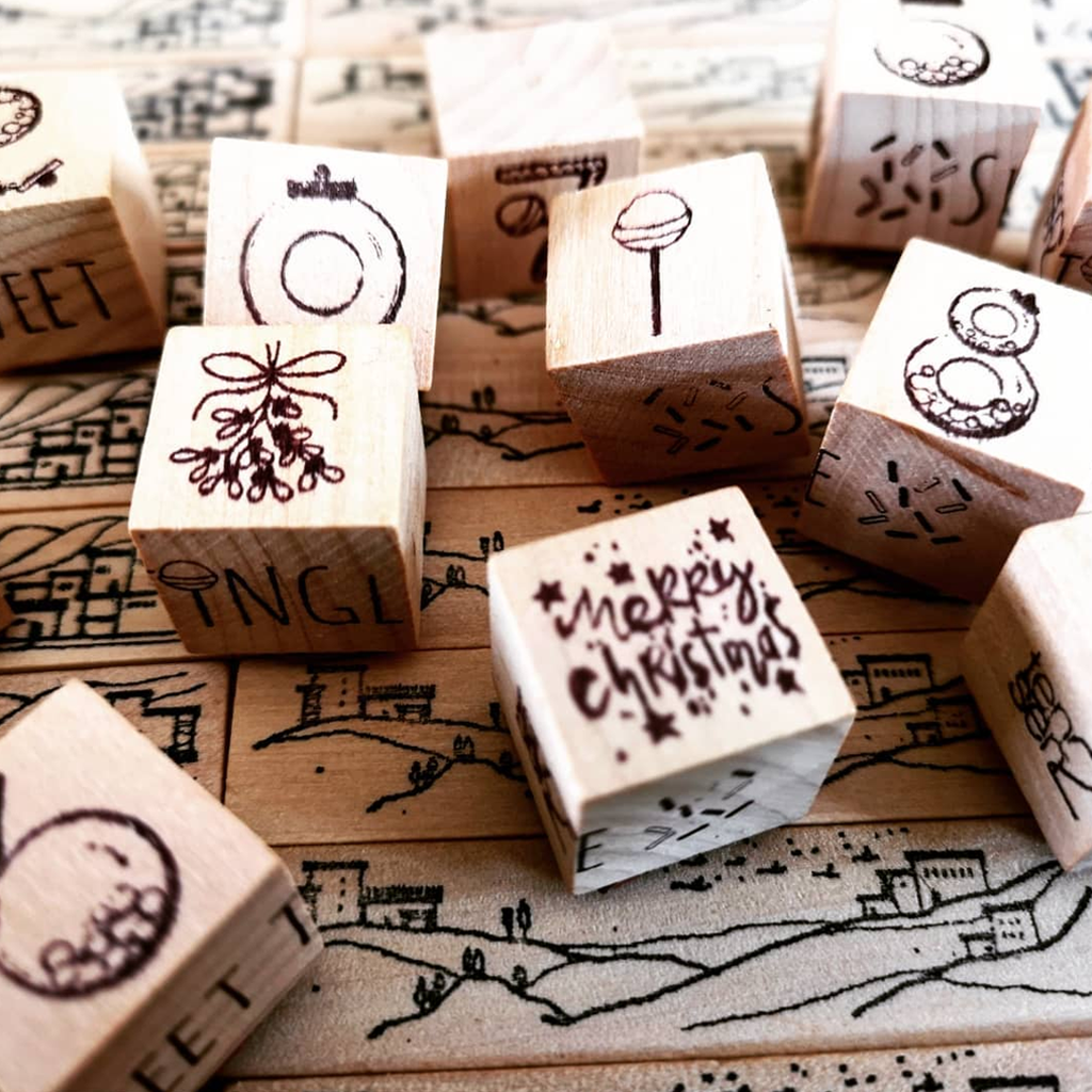 Ten2sen Rubber Stamp Sweet Numbers
