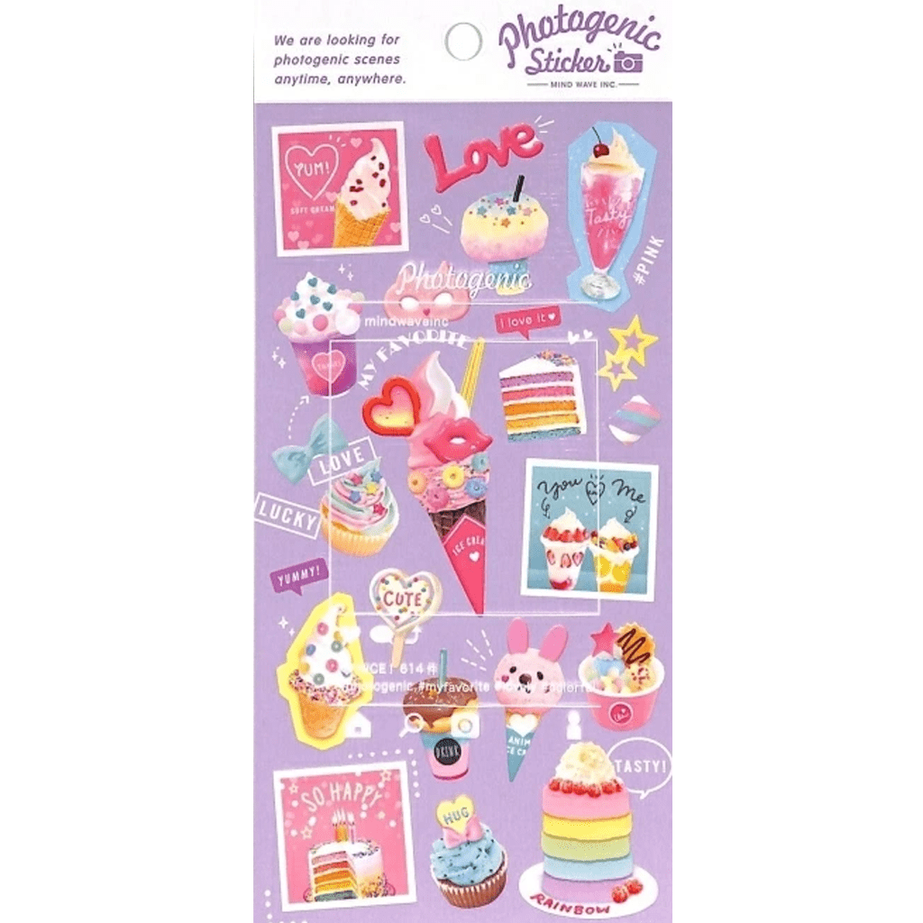 Mind Wave Photogenic Sticker - Sweets