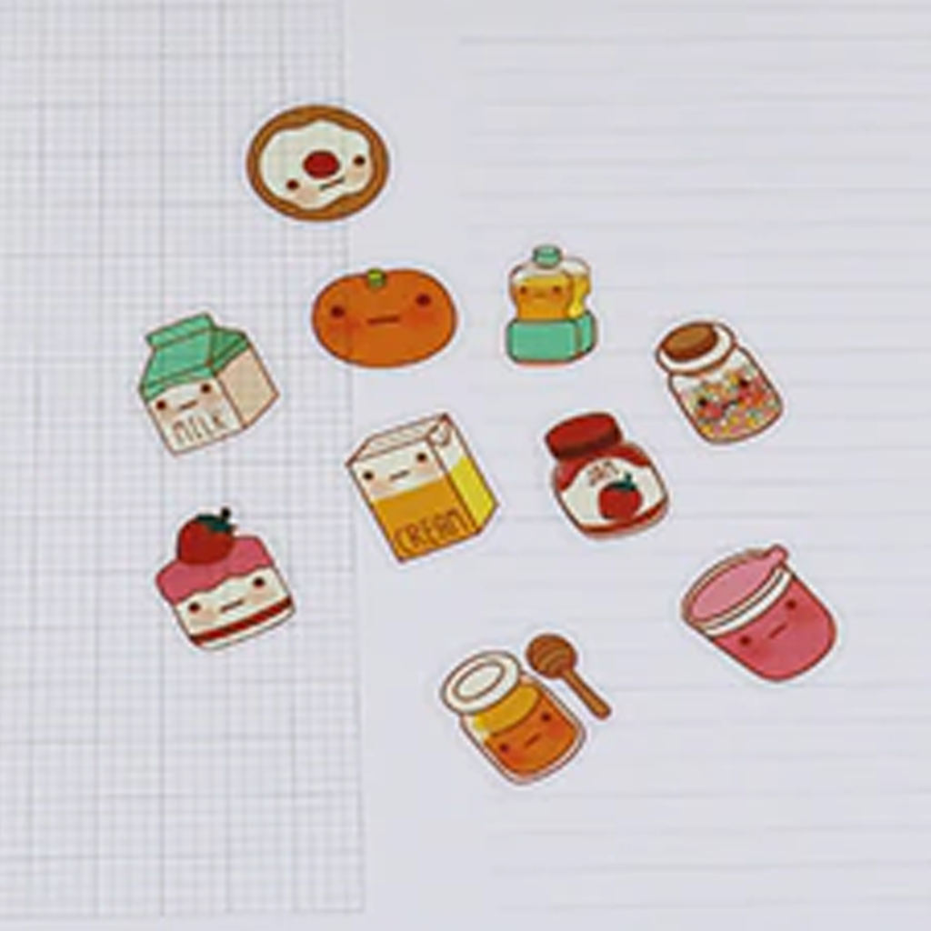 Alideco Life Flake Sticker Sweets