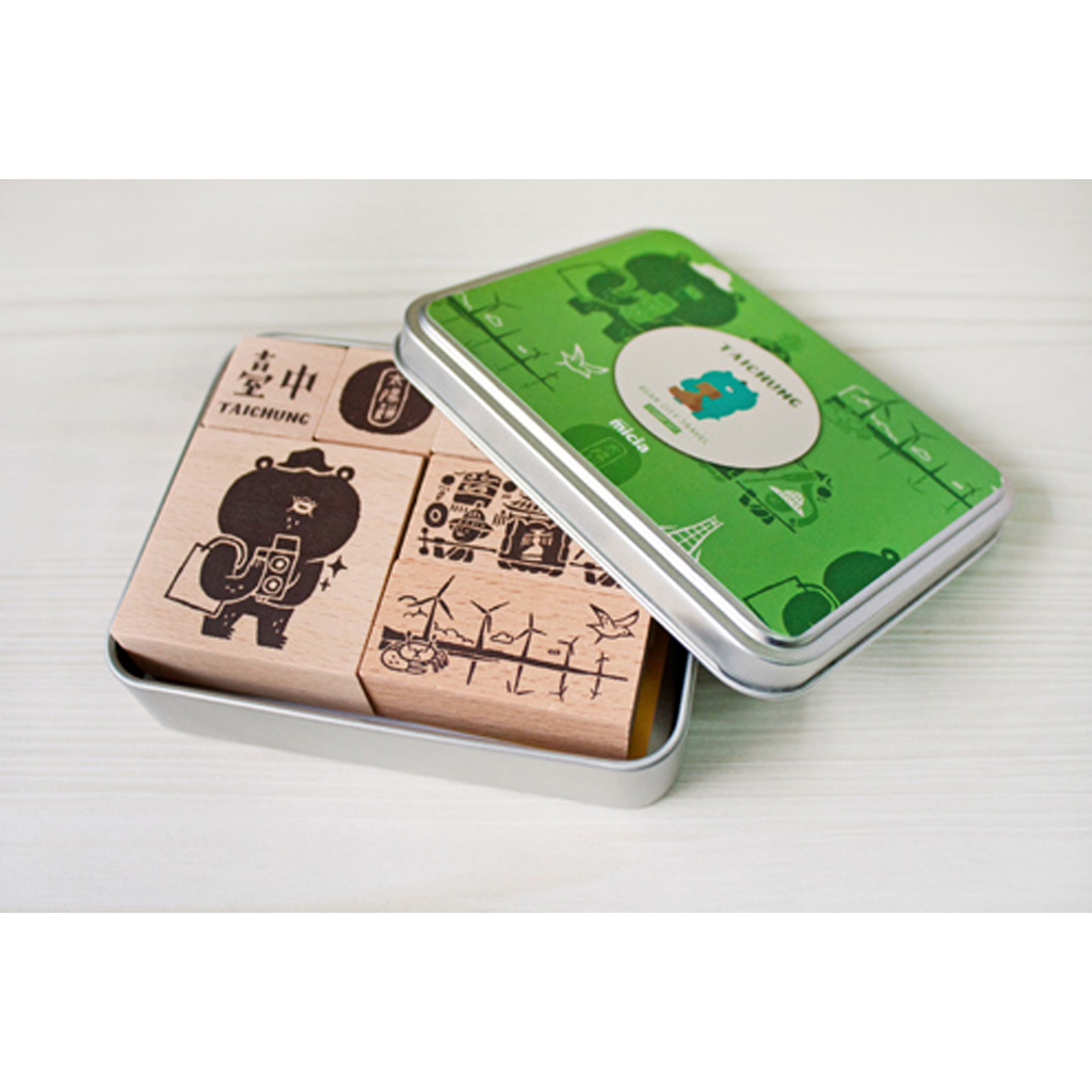 Micia Iron Box Stamp - Bear Taichung