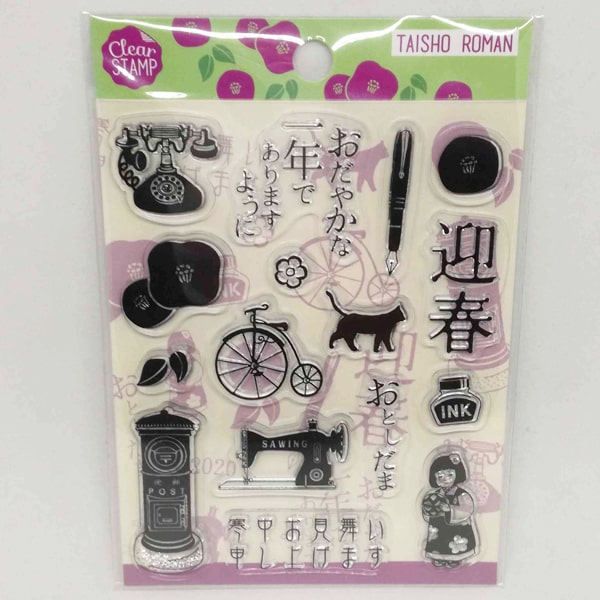 Taisho Roman Clear Stamp