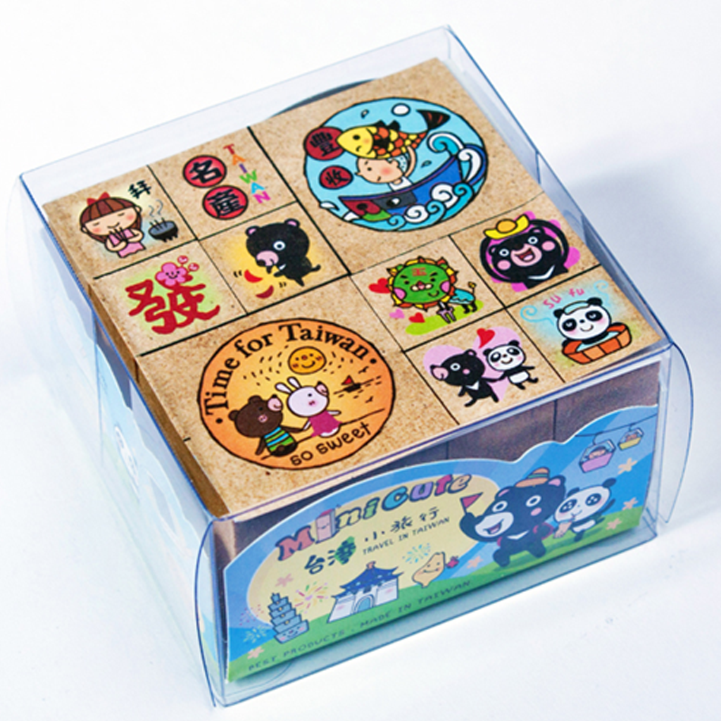 Micia Mini Cute Stamp Set - Taiwan Style