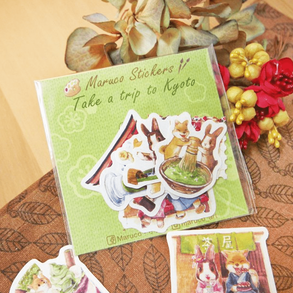 Maruco Art Sticker Take A Trip To Kyoto