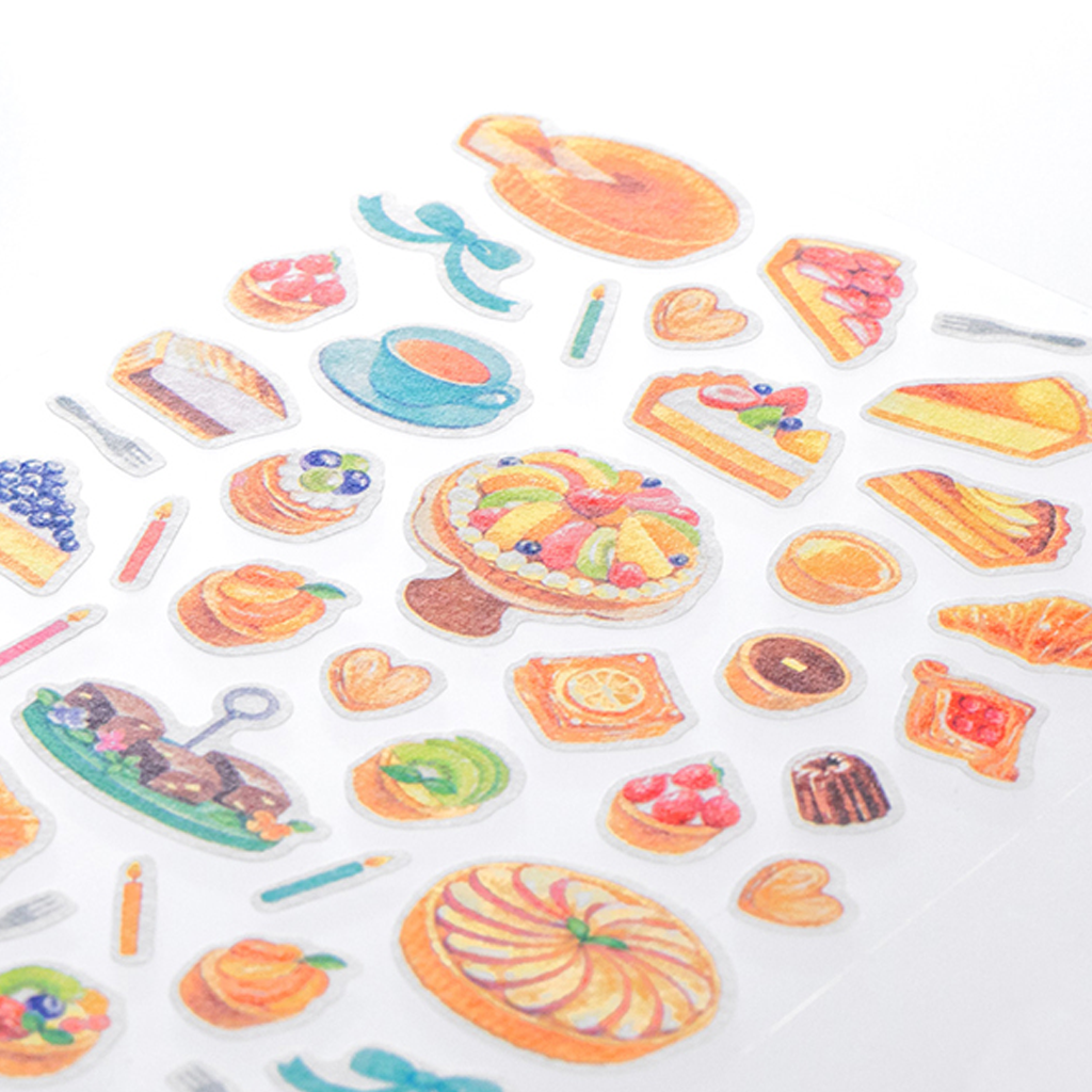Midori Marche Masking Sticker Tart Pattern
