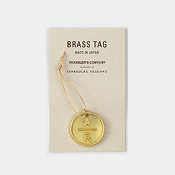 Traveler's Factory Brass Tag Starbucks Roastery Tokyo