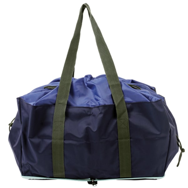 Snoopy Folding Basket Bag (Navy)