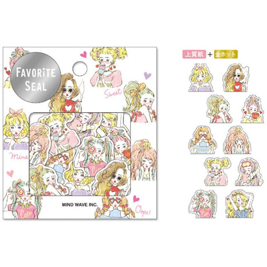 Mind Wave Teen Girl Favorite Seal Sticker