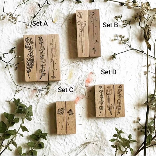 Ten2sen Spring Blooms Stamp