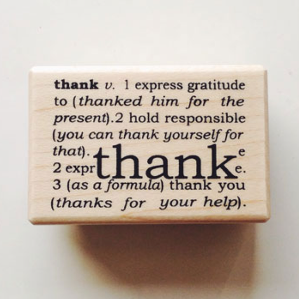 Thank You Stamp Thanks Stamp Thank You Rubber Stamp Product