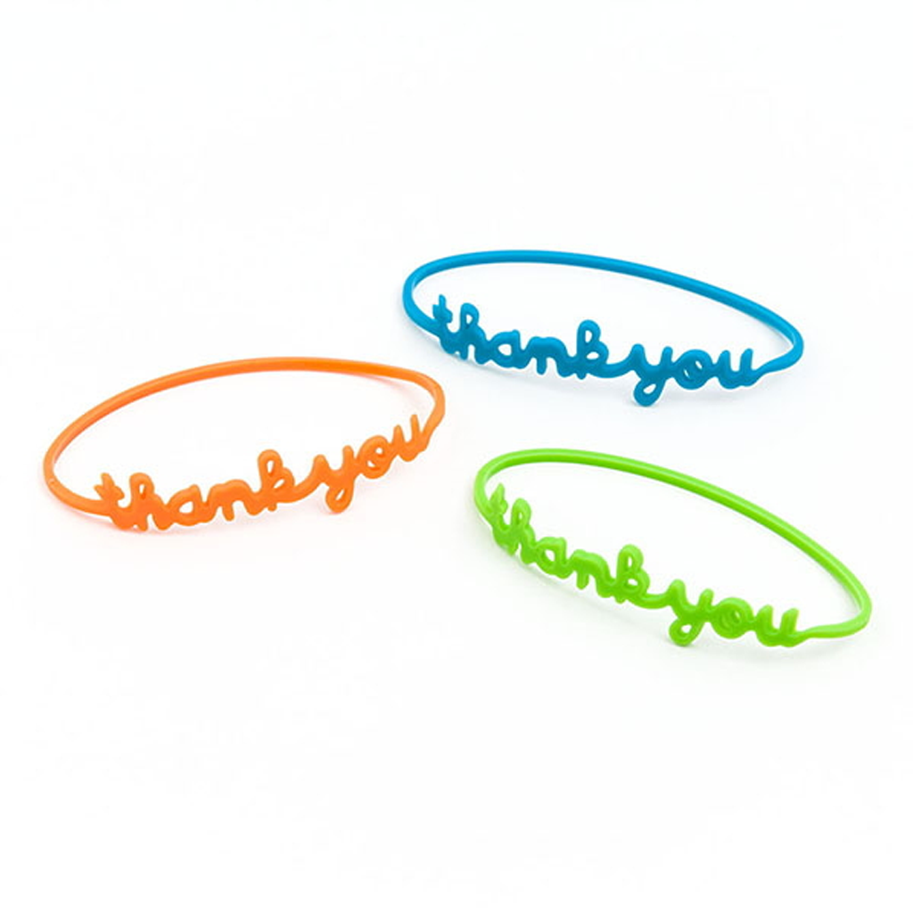 Midori Message Band Thank You Pattern