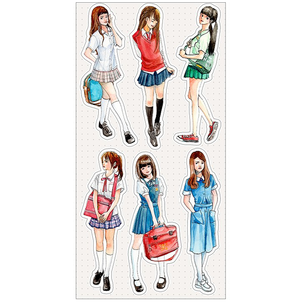 Monchiichen Sticker - The Student 002