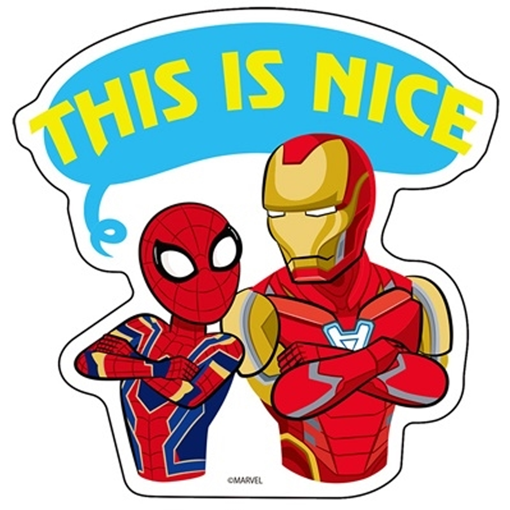 Avengers Endgame Die-cut Sticker This Is Nice