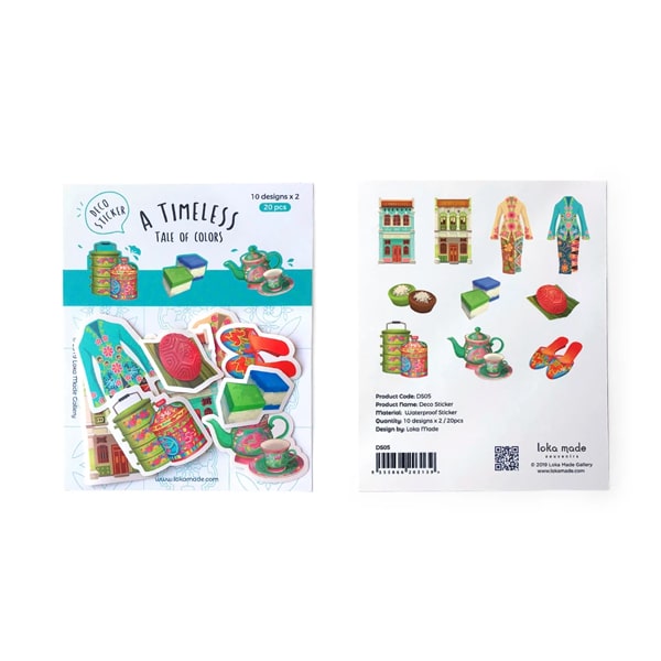 Deco Stickers A Timeless Tale of Colors