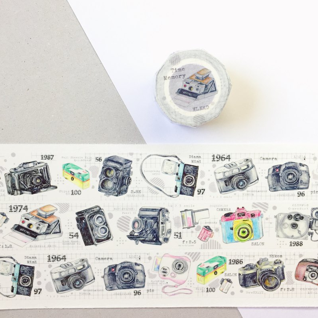 WLEKD Studio Masking Tape - Time Memory