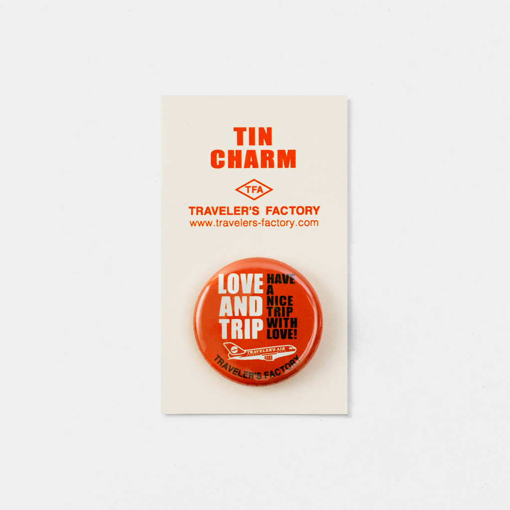 Traveler's Factory Tin Charm Love And Trip