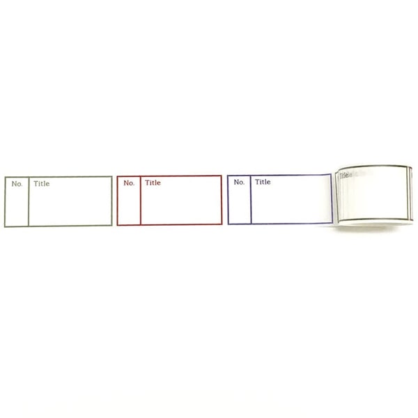 Pine Book Writing Masking Tape Title