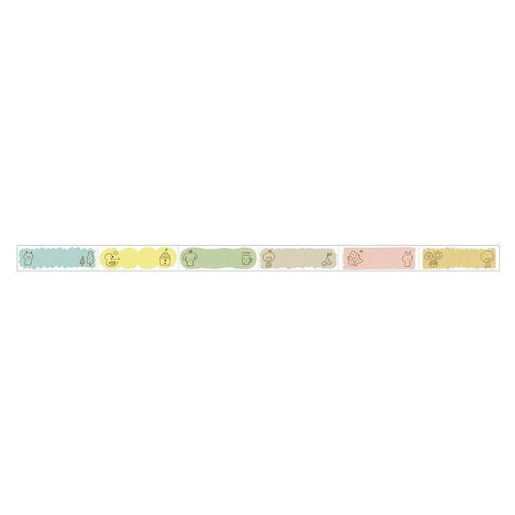 Maste X Mizutama Writable Masking Tape Title