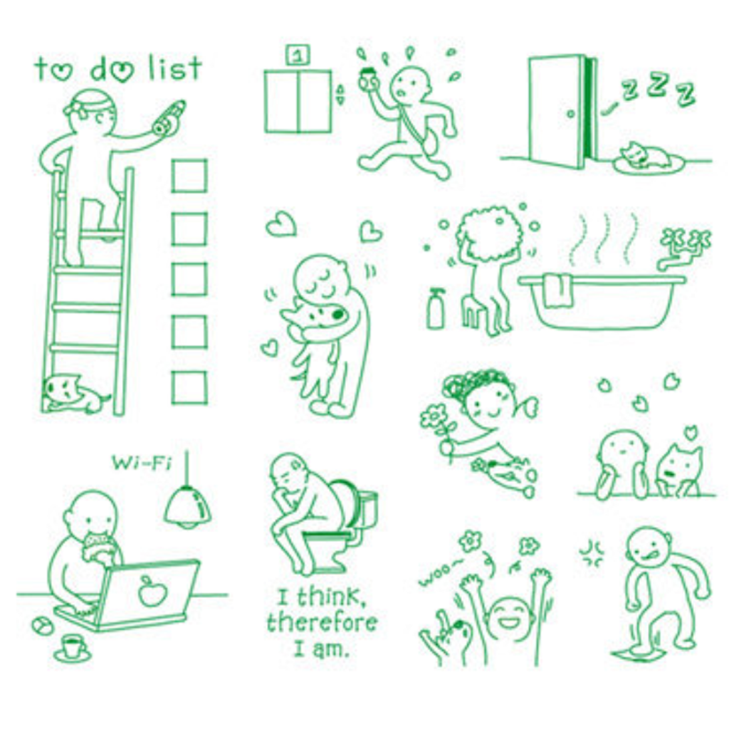 Micia Journal Stamp Set - To Do List