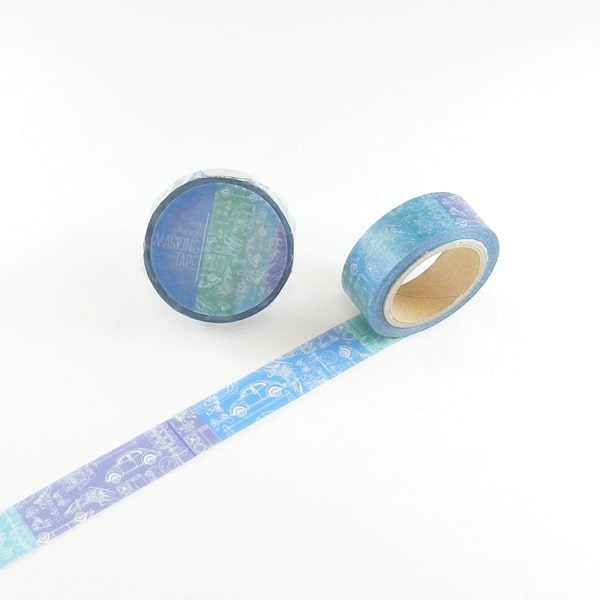 Round Top Masking Tape - Tokyo