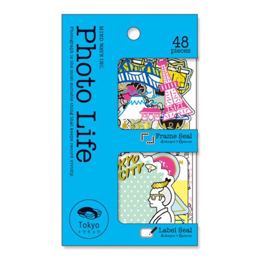 Mind Wave Photo Life Birthday Theme Tokyo Flake Sticker