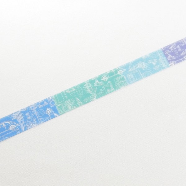 Round Top Masking Tape - Tokyo