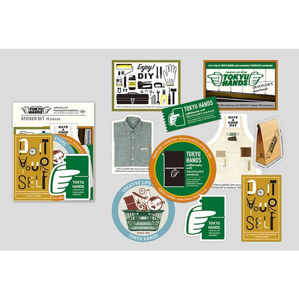 Traveler&#39;s Factory Tokyu Hands Limited Edition Sticker