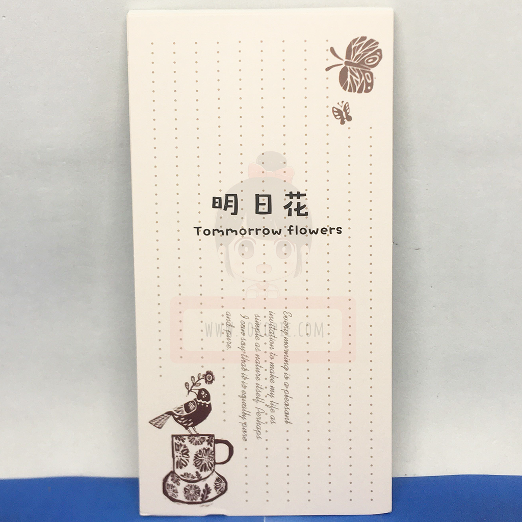 Simno Notepad Tommorrow Flowers
