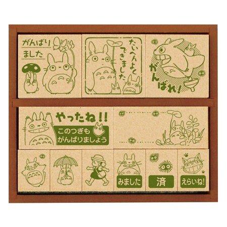 My Neighbor Totoro Wooden Reward Stamp Japanese