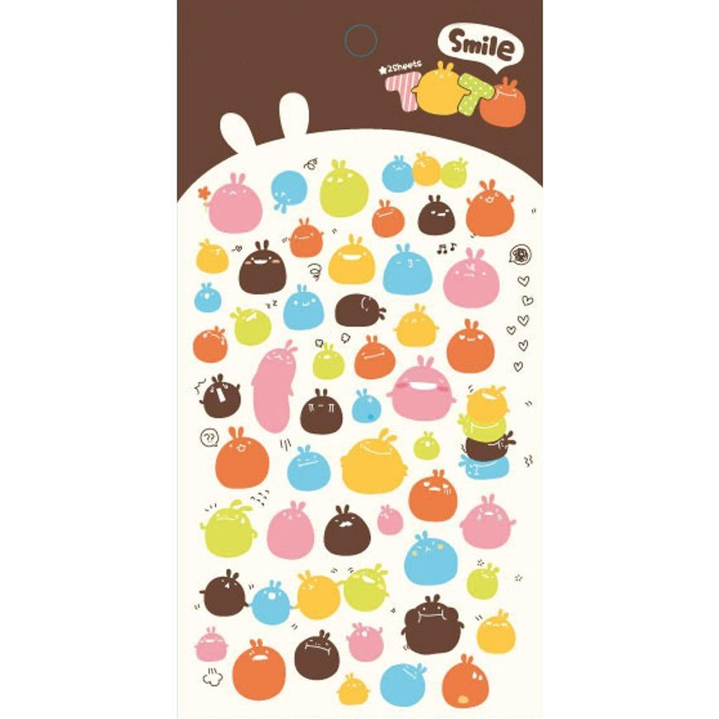Toto Smile Sticker Happy Day
