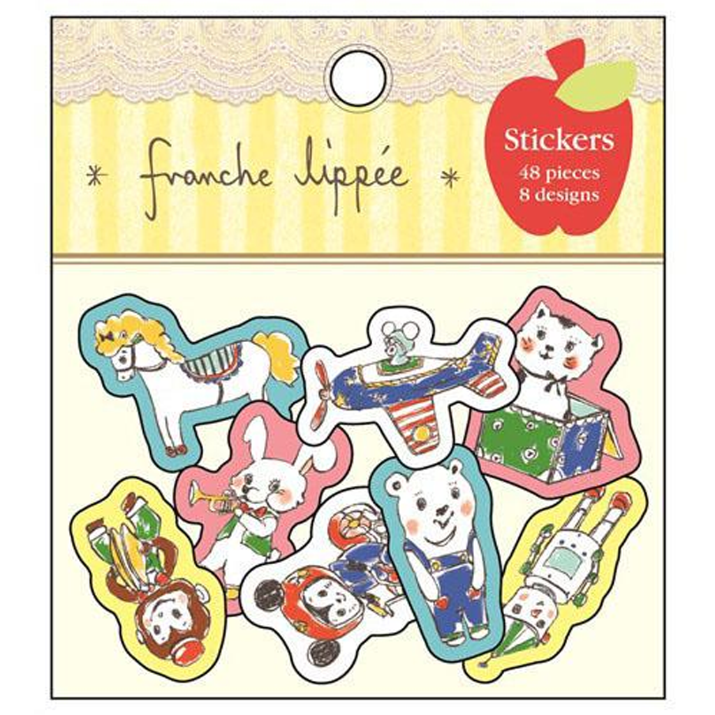 Gakken Sta:Ful Franche Lippee Toy Flake Sticker